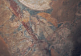 バーミヤン石窟　東大仏　仏龕壁画　1977年