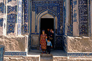 ウズベキスタン　サマルカンド　シャーヒジンダ廟　1989年頃
